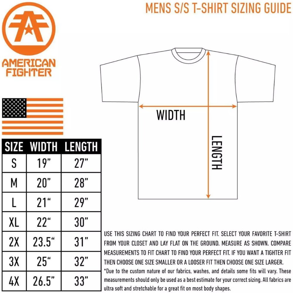 AMERICAN FIGHTER Men's T-Shirt CROSSROADS ARTISAN - Picture 6 of 10